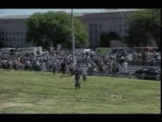 Panicked evacuation of Pentagon on 9/11