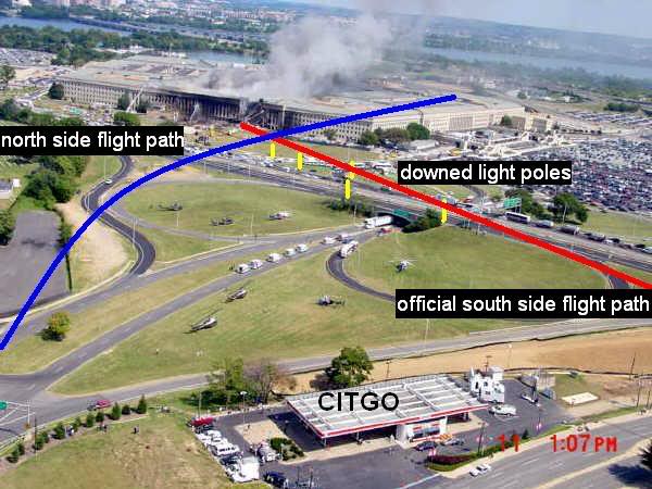 North vs South of Citgo flight paths